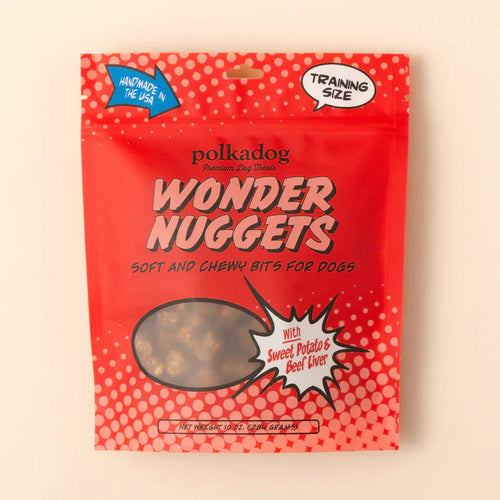 Polkadog Wonder Nuggets Sweet Potato & Beef Dog Treats (12 oz)