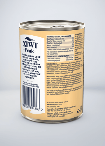 ZIWI Peak® Original Chicken Recipe Wet Dog Food (13.75 oz can)