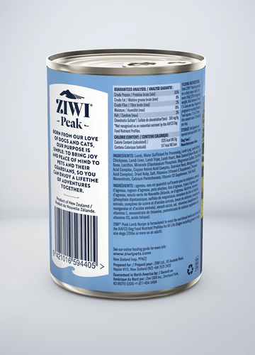 ZIWI Peak® Original Lamb Recipe Wet Dog Food (13.75 oz can)