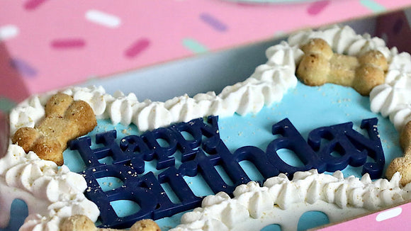 Dog Cakes | Dog Birthday Cakes | Bone Cake