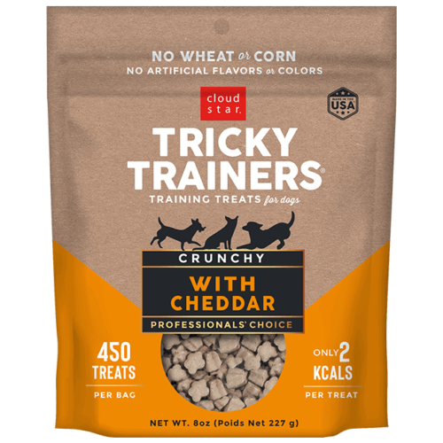 Cloud Star Tricky Trainers Crunchy with Cheddar Dog Treats