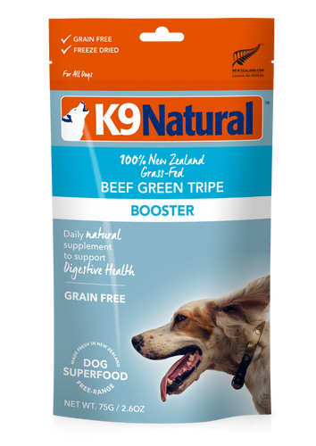 K9 Natural Freeze Dry Beef Green Tripe Topper (8.8oz)