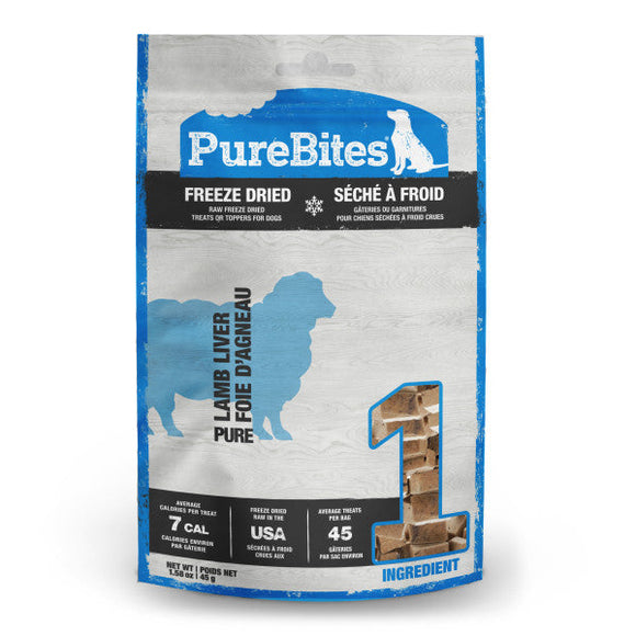 PureBites Lamb Liver Dog Treats
