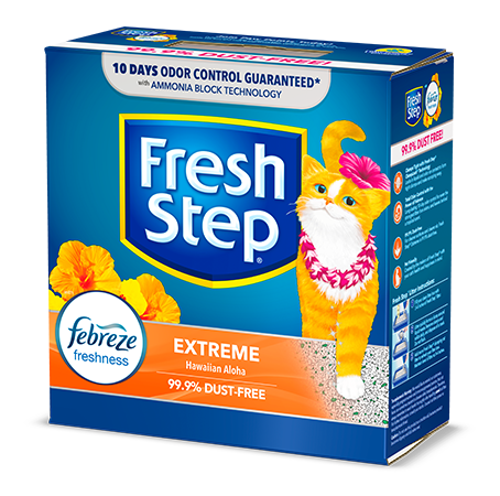 HAWAIIAN ALOHA SCENTED LITTER WITH THE POWER OF FEBREZE