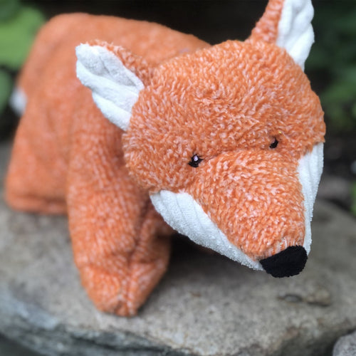 Hugglehounds Squooshies™ Fox Dog Toy