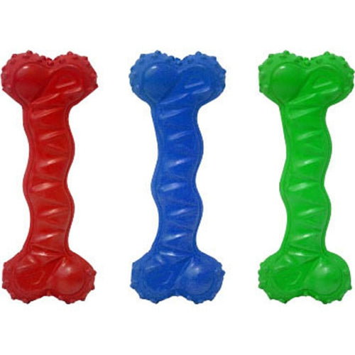 MULTIPET RUFF ENUFF CREAKY BONE W/CRUNCHING SOUND