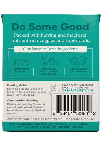 Open Farm Herring & Mackerel Rustic Stew Wet Dog Food