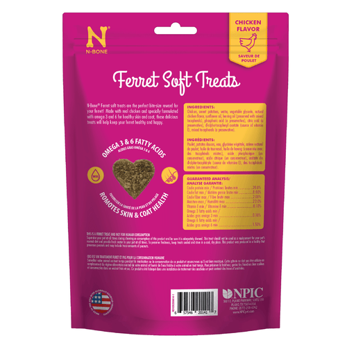 N-Bone® Ferret Soft Treats Chicken Flavor