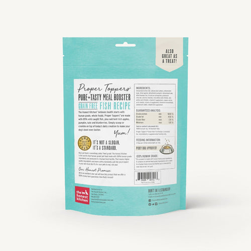 The Honest Kitchen Proper Topper Grain Free Fish Recipe