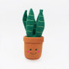 ZippyPaws Snake Plant Plush Dog Toy