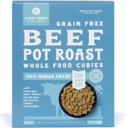 A Pup Above Beef Pot Roast Whole Food Cubies