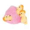 Zippy Burrow™ - Seahorse 'n Coral Squeaky Plush Hide & Seek Durable Dog Toy