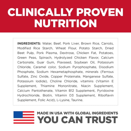 Hill's Science Diet Adult Small Paws Savory Stew with Beef & Vegetables Dog Food