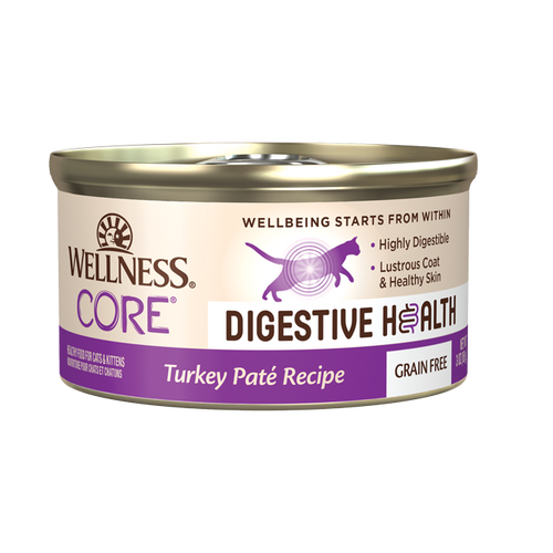 Wellness CORE® Digestive Health Paté Turkey Cat Food