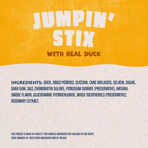 Natural Balance Jumpin' Stix With Real Duck Dog Treats