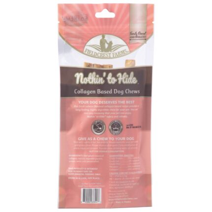 Nothin’ To Hide Small Twist Stix Salmon Dog Treats