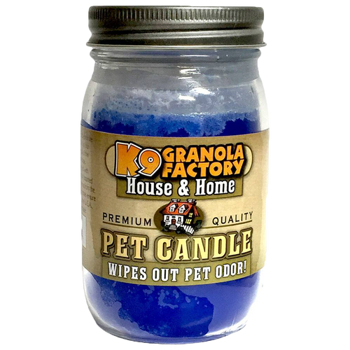 K9 Granola Factory House & Home Collection, Blueberry Yogurt Pet Odor Eliminator Candle