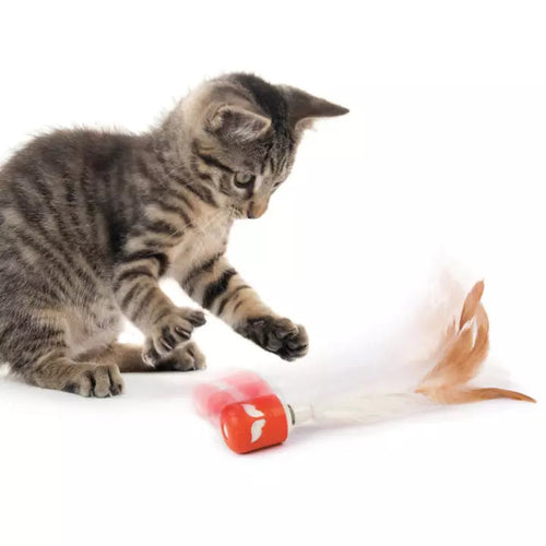 Petlinks® Instincts Sneaky Spinner™ USB Rechargeable Teaser Electronic Motion Cat Toy