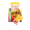Meowijuana Get Hungry Refillable Burger and Fries Cat Toys