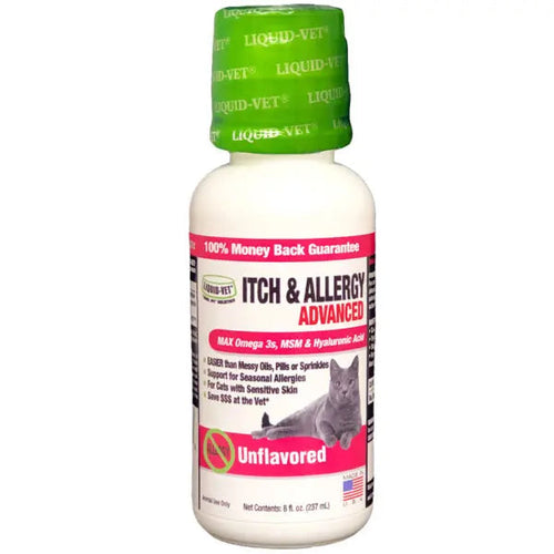 Cool Pet Holistic Liquid-Vet Feline Itch & Allergy Advanced Formula