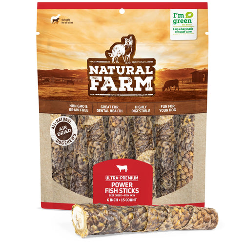 Natural Farm Power Fish Sticks for Dogs