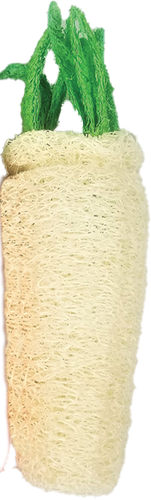 A&E Cage Loofah Daikon Small Animal Toy