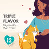 Meowee! Savory Spoonables Variety Pack Wet Treats for Cats
