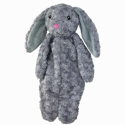 PetLou Floppy Rabbit - Gray Dog Toy
