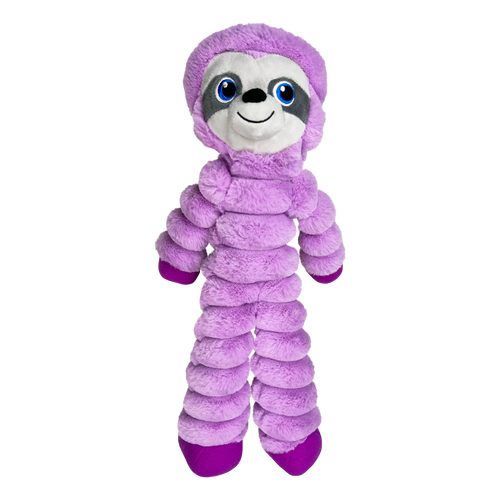 KONG Shakers Crumples Sloth Dog Toy