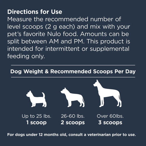 Nulo Nulo Hip & Joint Functional Powder For Dogs