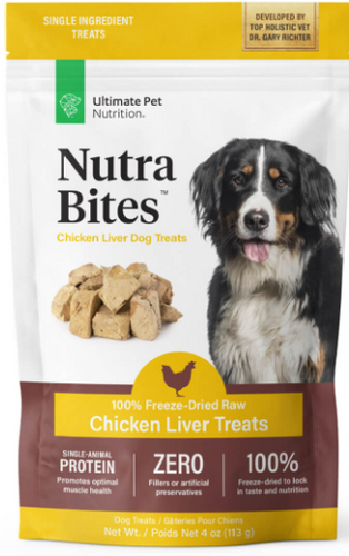 Ultimate Pet Nutrition Nutra Bites™ Chicken Liver Dog Treats