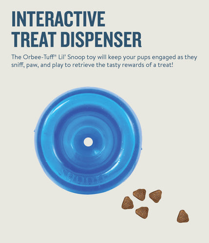 Planet Dog Orbee-Tuff Snoop Interactive Treat Dispensing Dog Toy