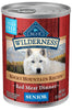 Blue Buffalo Wilderness Rocky Mountain Recipe Grain Free Senior Red Meat Dinner Canned Dog Food