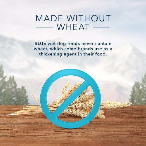 Blue Buffalo Wilderness Rocky Mountain Recipe Grain Free Senior Red Meat Dinner Canned Dog Food