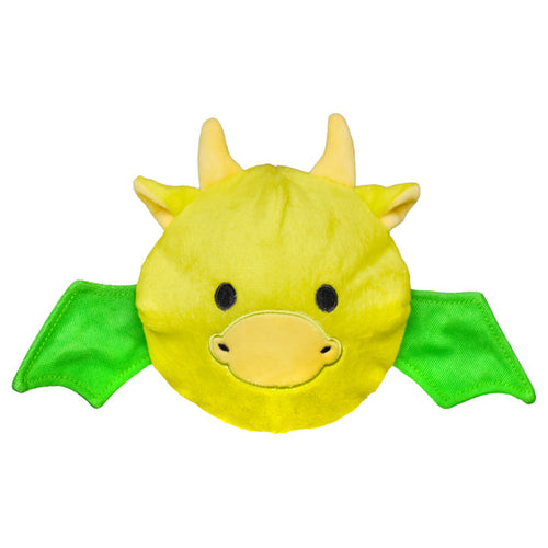 Patchwork Pet Prickles Dragon with Knight Dog Toy