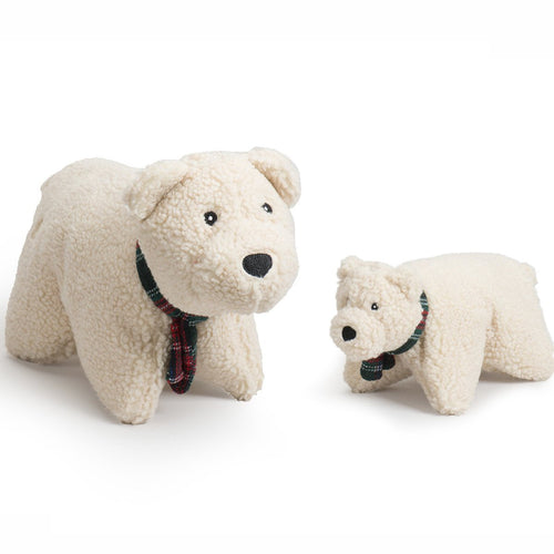 HuggleHounds Soft N Snugglie Squooshie Polar Bear *