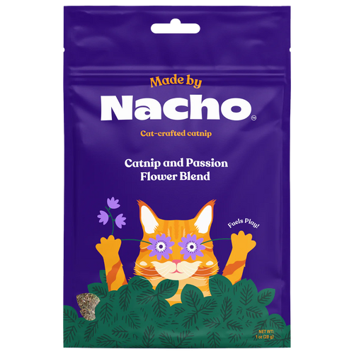 Made By Nacho Catnip & Passion Flower Blend Cat Treats