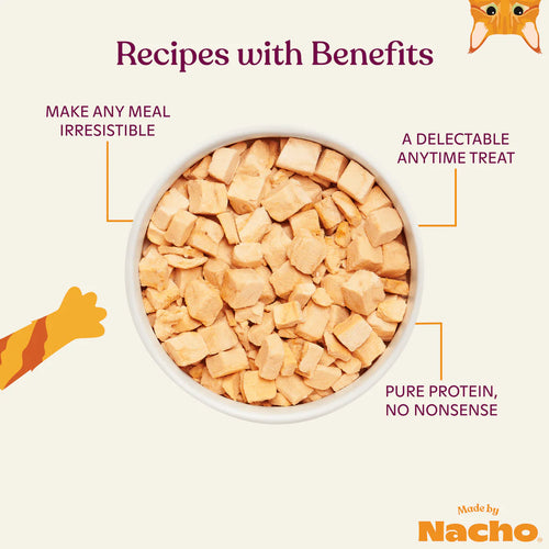 Made By Nacho Freeze-Dried Wild Alaskan Salmon Cat Treats