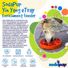 SodaPup Sun and Moon Design eTray Enrichment Slow Feeder Tray for Dogs