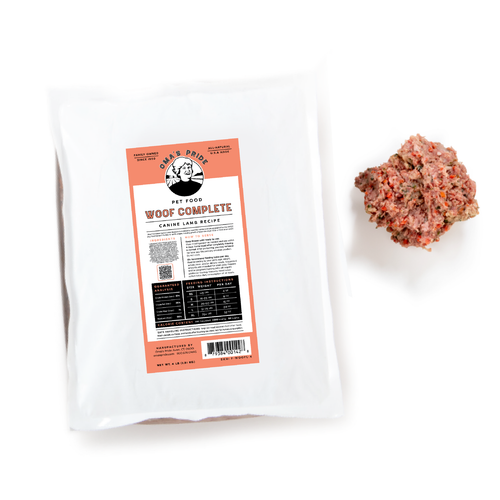 Oma's Pride Woof Complete Canine Lamb Recipe