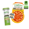 Doggijuana Tuffer Chewer Mini Refillable Whole Pizza Toy