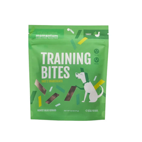 Momentum Carnivore Nutrition Freeze-Dried Turkey Bites Dog Treats