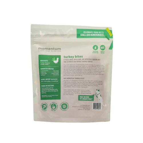 Momentum Carnivore Nutrition Freeze-Dried Turkey Bites Dog Treats