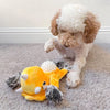 Territory Triceratops 2-in-1 Fetch Tug Dog Toy