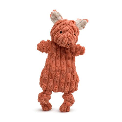 HuggleHounds Barnyard HuggleFlatties™ Assorted Durable Plush Dog Toys