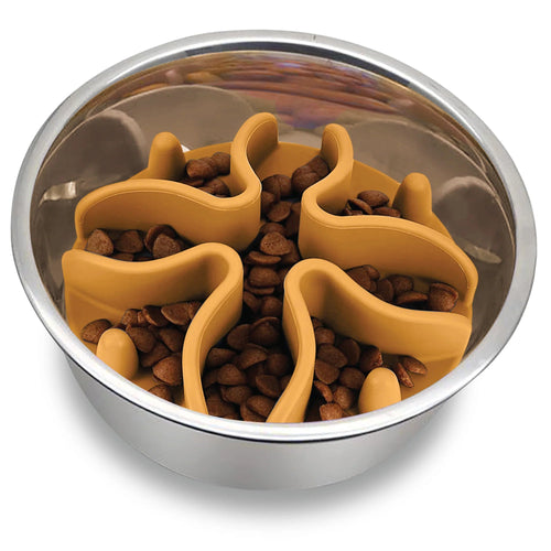 Palz & Co Paw Puzzle Slow Feeder Dog Bowl Insert