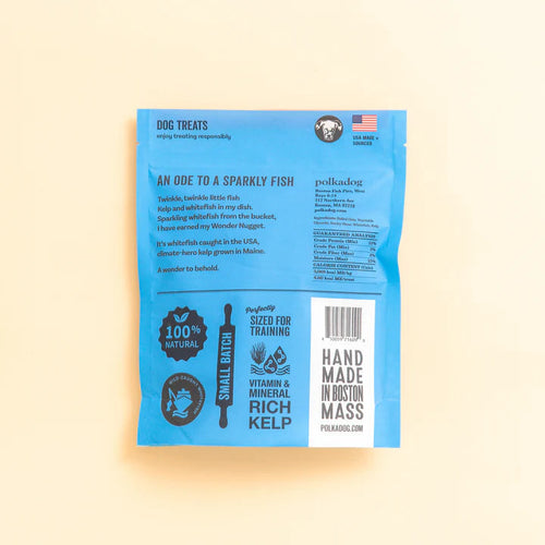Polkadog Wonder Nuggets Whitefish & Kelp Dog Treats