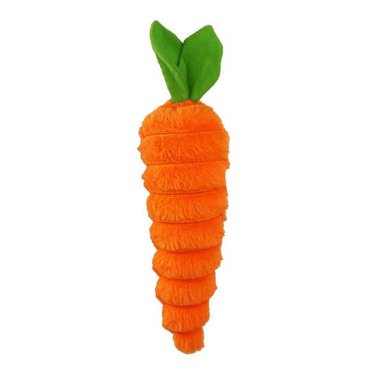 Pet Lou LUXE Carrot Dog Toy