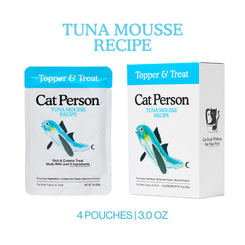 Weruva Cat Person Tuna Mousse Topper & Treat