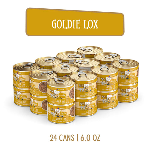 Weruva Goldie Lox Chicken and Salmon Recipe Au Jus Canned Cat Food